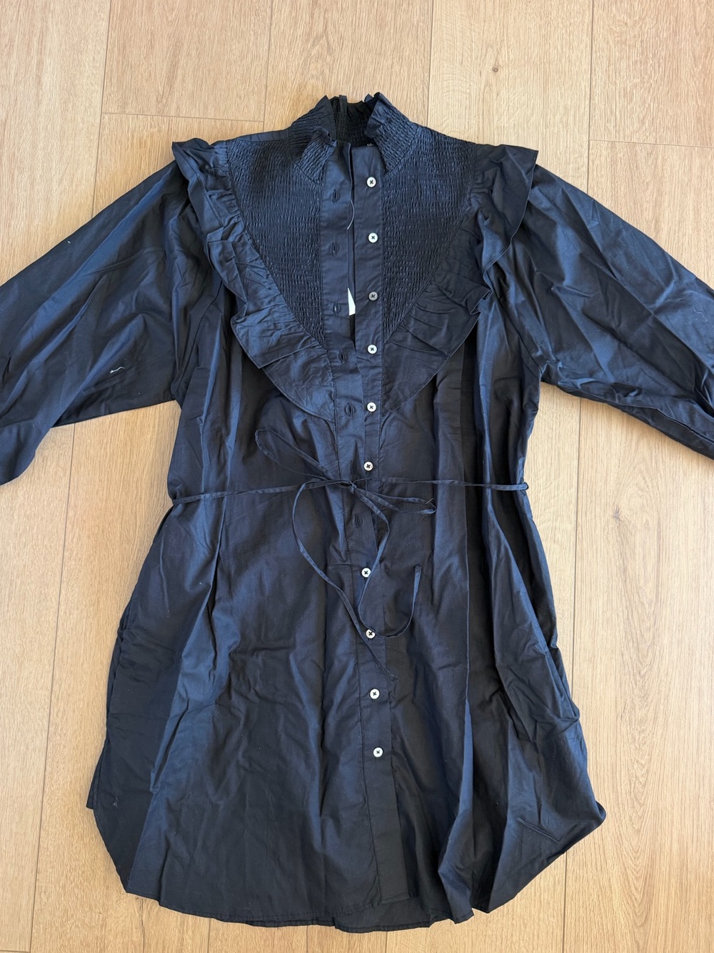 French Connection Cotton Shirt Dress